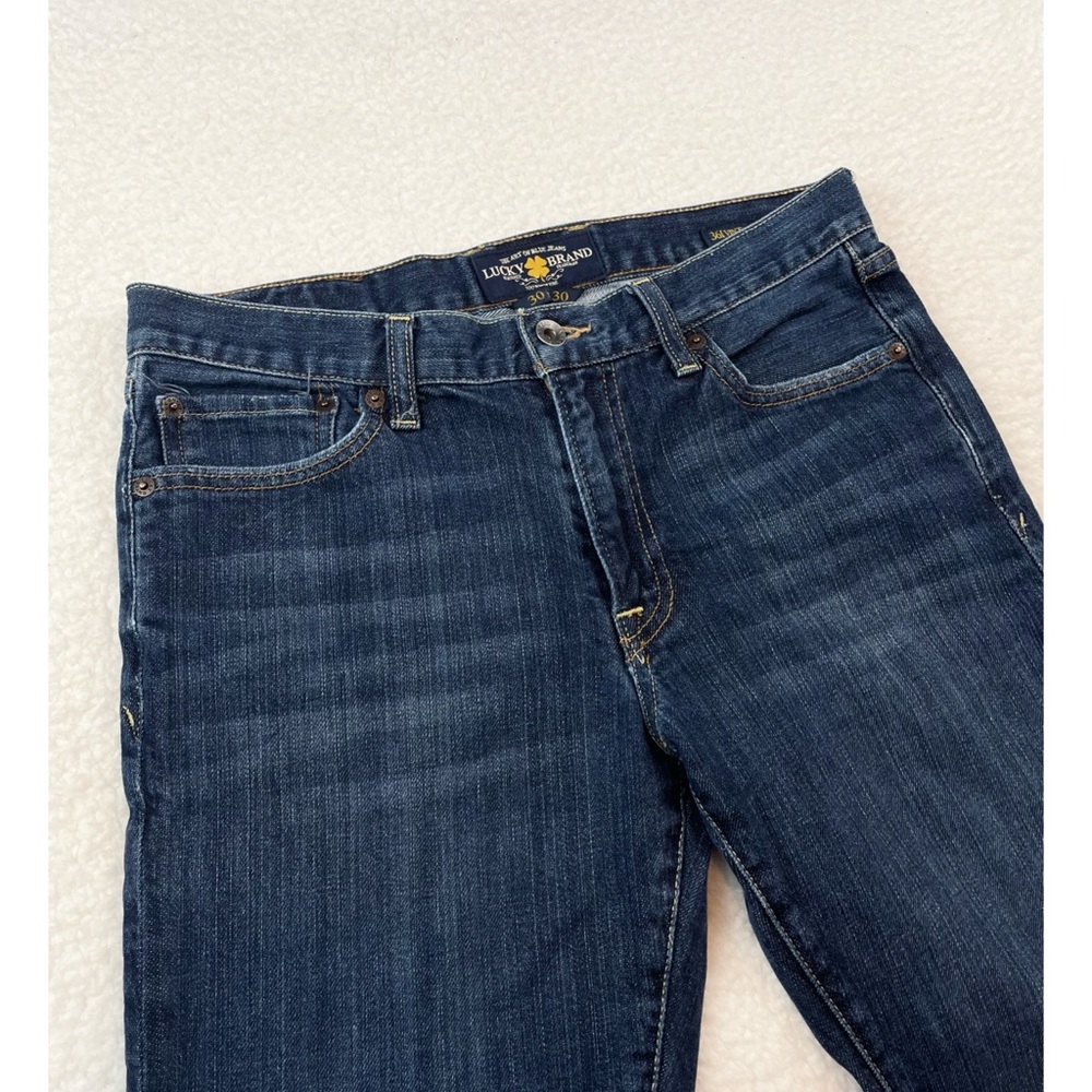 LUCKY BRAND • Blue 361 Vintage Straight Jeans, W30 - Picture 13 of 14